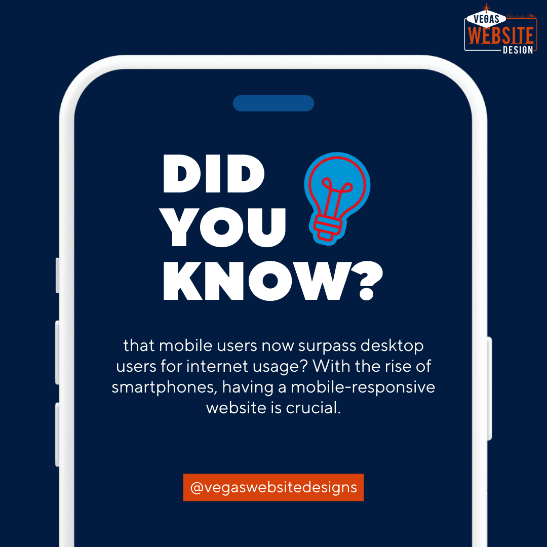 Unlock the full potential of your online presence! 🗝️ With mobile usage overtaking desktop, a responsive website isn't optional, it's essential. #ResponsiveWebsites #OnlineSuccess