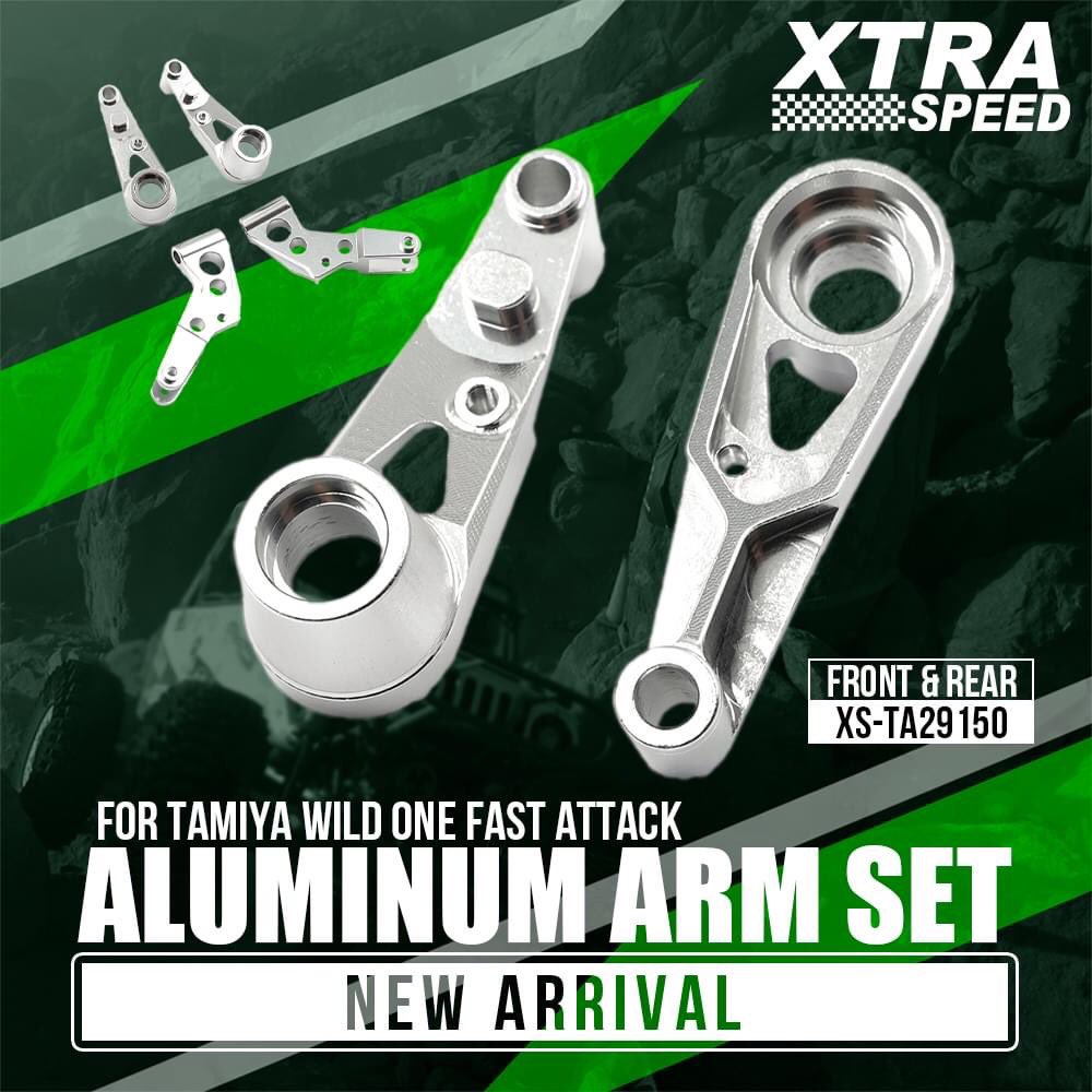 rcmart's tweet photo. Xtra Speed Aluminum Front & Rear Arms Set For Tamiya Wild One Fast Attack NEW ARRIVAL!!! Check it out now!
>> https://t.co/YqYaUQgbIK <<
Get your RC goodies at:
https://t.co/9yuGVMW3Qn
#rcMart
#XtraSpeed https://t.co/xc0jnztSxN
