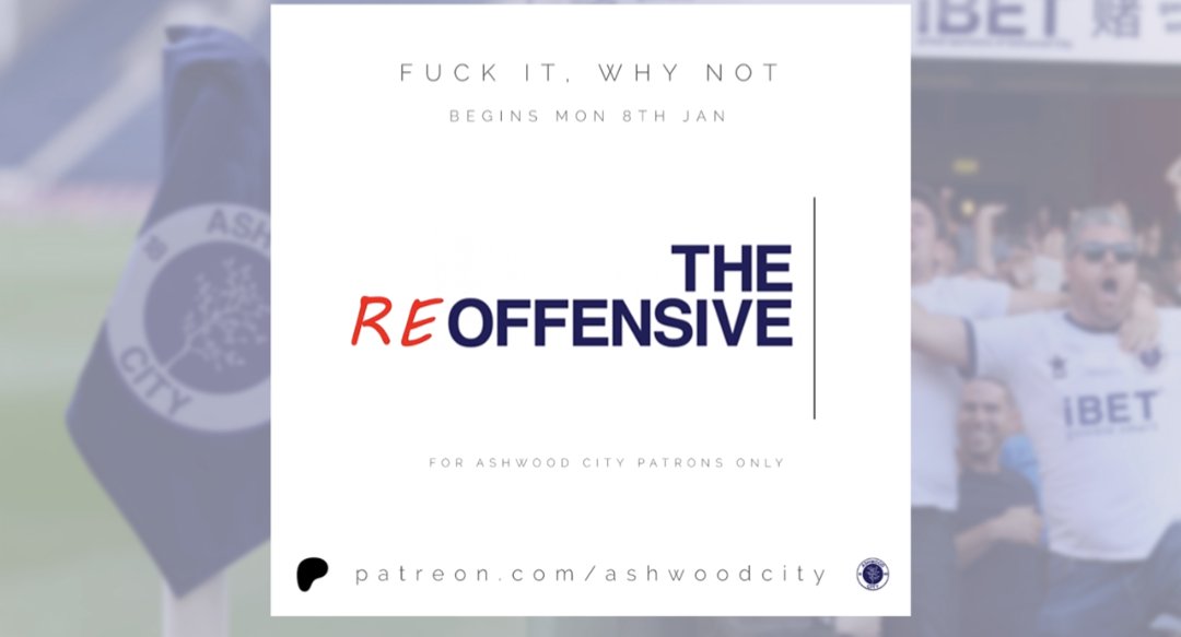 WHAT ON EARTH is going on over at the <a href="/AshwoodCity/">Ashwood City FC</a> Patreon.

patreon.com/ashwoodcity