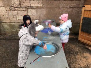 InverkipPrimary's tweet image. It was lovely to welcome all our children back into nursery today, it was an early start after lots of long lies but we all made it! #gettingbackintoroutine