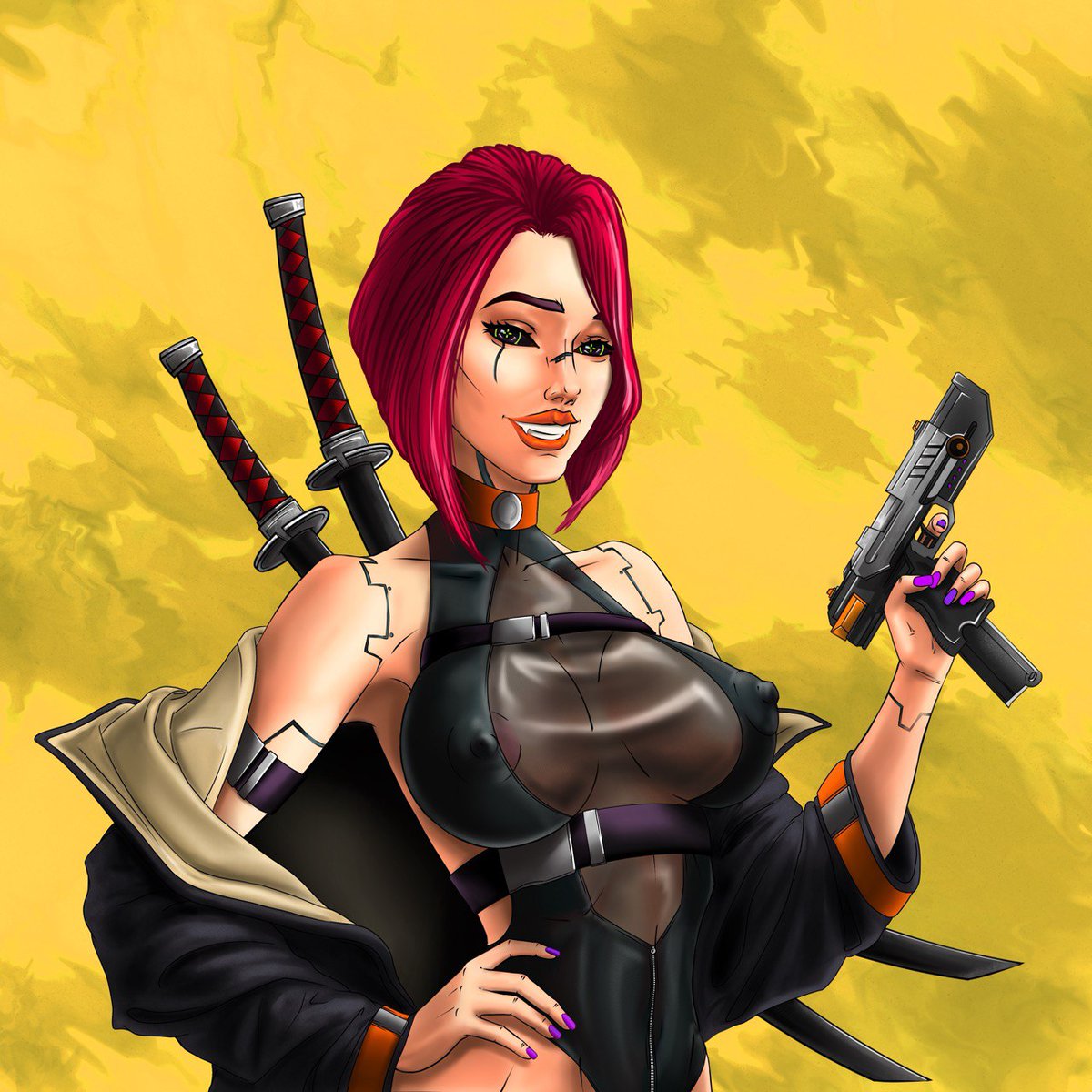 ConstantlnTech's tweet photo. Eclipse 🌌 she is an invisible master of stealth with incredible agility and mystical powers.
   Rarible NFT (0.5) https://t.co/DX8T6q3GRV

#nftart  #rarible #constantlnTech #tech  #techsorceresses #TSS https://t.co/Tp5oqJb98x