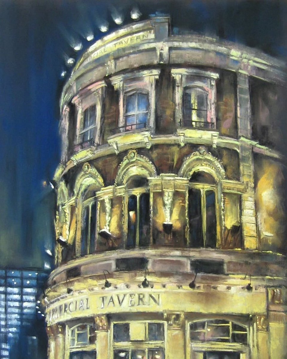MGooderham's tweet image. The Commercial Tavern.
Spitalfields. 
45x60cm