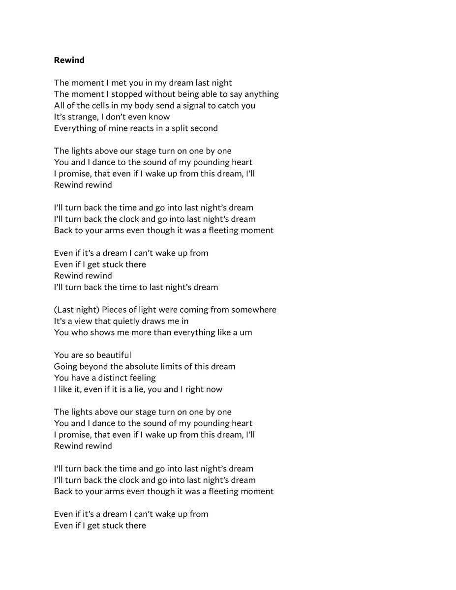 thesuitelife547's tweet photo. #B1A4 - Rewind Translation https://t.co/TzZ7nxYxHL