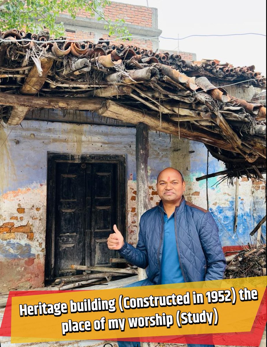 devIRPS's tweet image. Heritage building (Constructed in 1952) the place of my worship (Study) #upsc #devirps