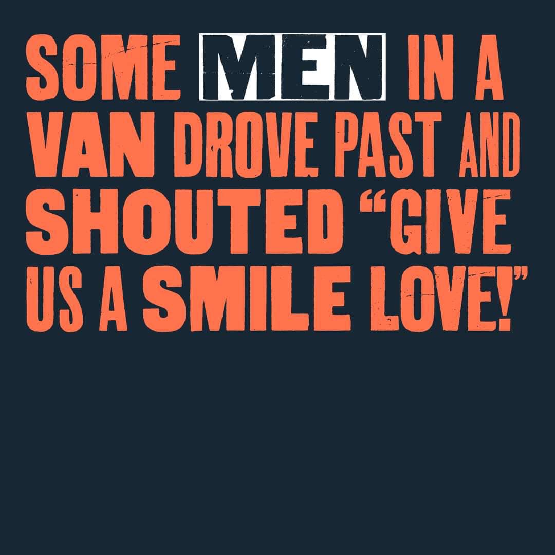 SY_VRU's tweet photo. 1 in 3 girls receive unwanted attention from men. If you see abuse happening, document it and report it. Find more ways you can step up on our website: https://t.co/P520ddo0XZ https://t.co/r4B1woKDLk