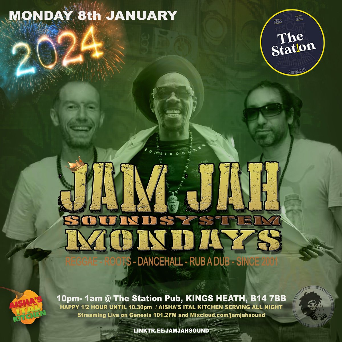Jam Jah Sound (@jamjahsound1) on Twitter photo We are back at the Station TONIGHT streming live to the world ! #reggae #dancehall #jamjah #mondays #itsabrumting #birmingham <a href="/rexradio1/">rexradio</a> @bongodamo
<a href="/MykiTuff/">Myki Tuff</a> <a href="/ReggaeRevellers/">Reggae Revellers</a> <a href="/ukreggaerevival/">UK Reggae Revival</a> <a href="/regfraternityuk/">Reggae Fraternity UK</a> <a href="/genesisradio/">Genesis Radio</a> <a href="/WhatsOnBrum/">Birmingham What's On</a> <a href="/BhamUpdates/">Birmingham Updates</a> <a href="/bbcwm/">BBC Birmingham & Black Country</a> We are back at the Station TONIGHT streming live to the world ! #reggae #dancehall #jamjah #mondays #itsabrumting #birmingham <a href="/rexradio1/">rexradio</a> @bongodamo
<a href="/MykiTuff/">Myki Tuff</a> <a href="/ReggaeRevellers/">Reggae Revellers</a> <a href="/ukreggaerevival/">UK Reggae Revival</a> <a href="/regfraternityuk/">Reggae Fraternity UK</a> <a href="/genesisradio/">Genesis Radio</a> <a href="/WhatsOnBrum/">Birmingham What's On</a> <a href="/BhamUpdates/">Birmingham Updates</a> <a href="/bbcwm/">BBC Birmingham & Black Country</a>
