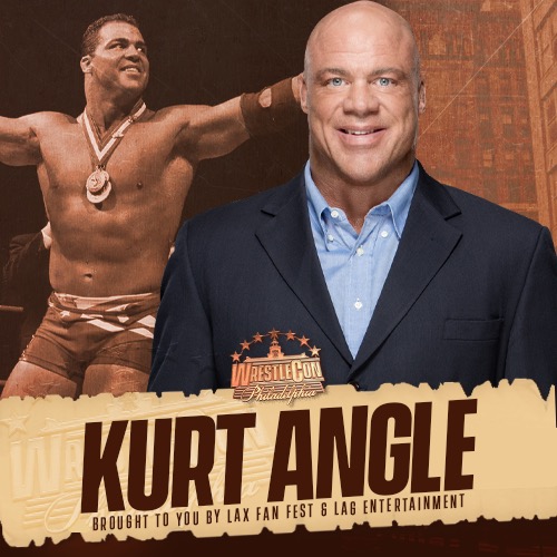 wrestlecon's tweet photo. It's true! Welcome @RealKurtAngle back to WrestleCon https://t.co/bR2H3gfSwr