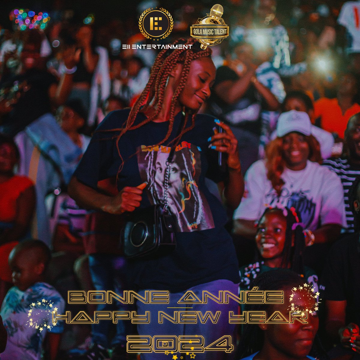 Last year was not easy but God has allowed us to end on a happy note.  We thank you for always following us and wish you a Happy New Year 2024. 
#music #golamusictalent #cameroon #cameroun  #happynewyear