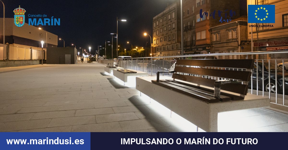 💡 O Concello renovou a iluminación pública co obxectivo de reducir o consumo enerxético e contribuír ao coidado do medio ambiente.

marindusi.es/avenida-de-our…

#FEDER #UnhaManeiraDeFacerEuropa #EDUSI #MarínDUSI