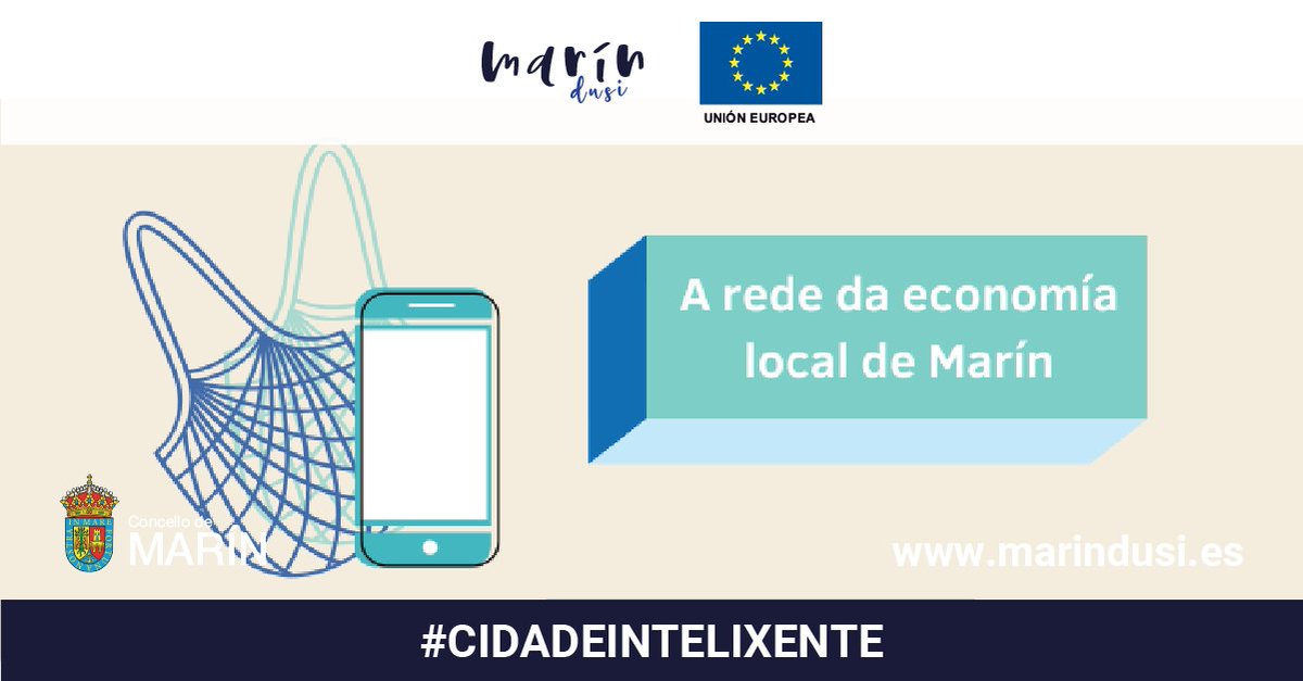 🛍️ #MarínEnRede é un escaparate virtual onde os comercios locais publicitan e ofertan os seus produtos á cidadanía, mellorando así a súa visibilidade.

marindusi.es/marin-en-rede/…

#UnhaManeiraDeFacerEuropa #FEDER #EDUSI #MarínDUSI
