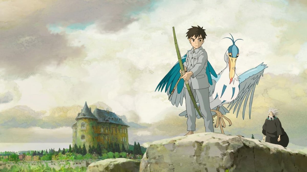 De certa forma, a vitória de "O Menino e a Garça" de #Miyazaki no #GoldenGlobes2024 me surpreendeu. Não que falte qualidade, mas pelo fato de estar concorrendo com #SpiderManAcrossTheSpiderVerse
