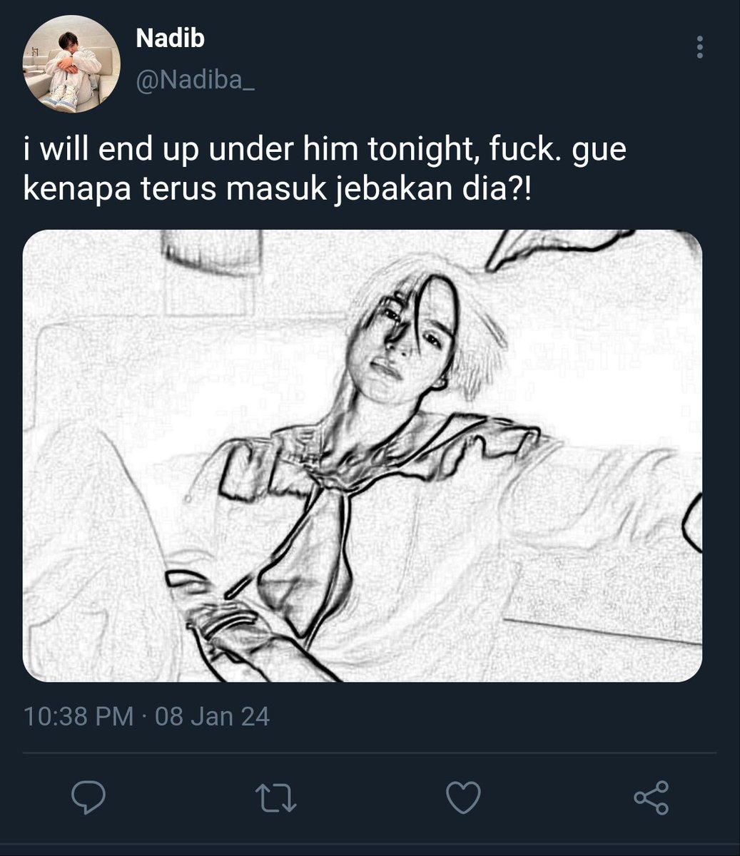 fadelism_'s tweet photo. Nomin onetwt au! 

— Paint me naked 🔞
"Nadiba adalah seorang pelukis sekaligus FWB bagi seorang Dharma si pengusaha sukses yang gila bercinta, entah bagaimana Nadib selalu masuk jebakan Dharam untuk mengajaknya berhubungan." https://t.co/a5QH4D05h6