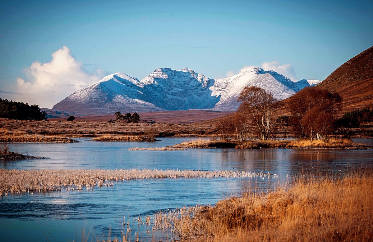 An Teallach and Loch Droma. (2023) Pic: Jane Barlow.