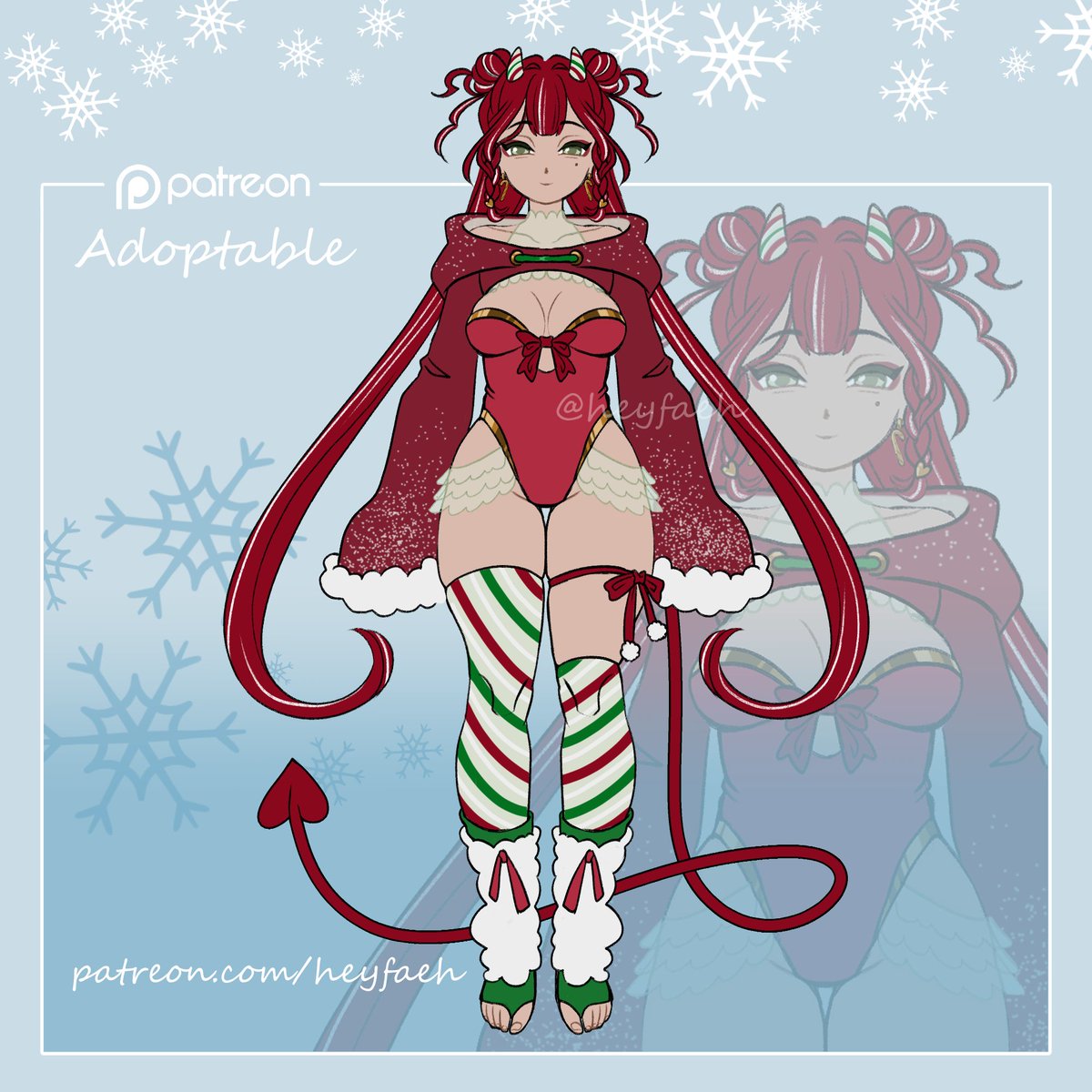 🍬candy cane demon🍬
💲65 [open]
DM to claim
#adoptables #adopt