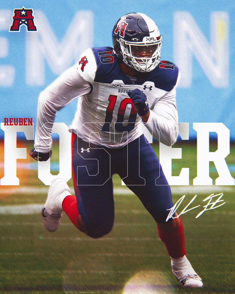 Houston Roughnecks (@xflroughnecks) on Twitter photo You already know the name ๐ค Weโve drafted Butkus Award winner and former <a href="/AlabamaFTBL/">Alabama Football</a> Unanimous All-American- Reuben Foster ๐ช
#UFL | #UFLDRAFT You already know the name ๐ค Weโve drafted Butkus Award winner and former <a href="/AlabamaFTBL/">Alabama Football</a> Unanimous All-American- Reuben Foster ๐ช
#UFL | #UFLDRAFT