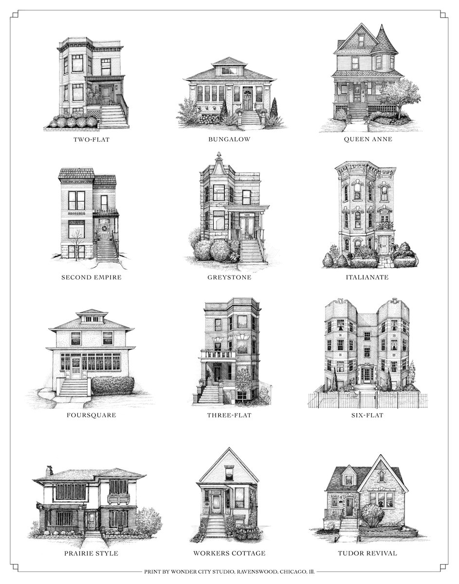 Home styles of Chicago, updated.