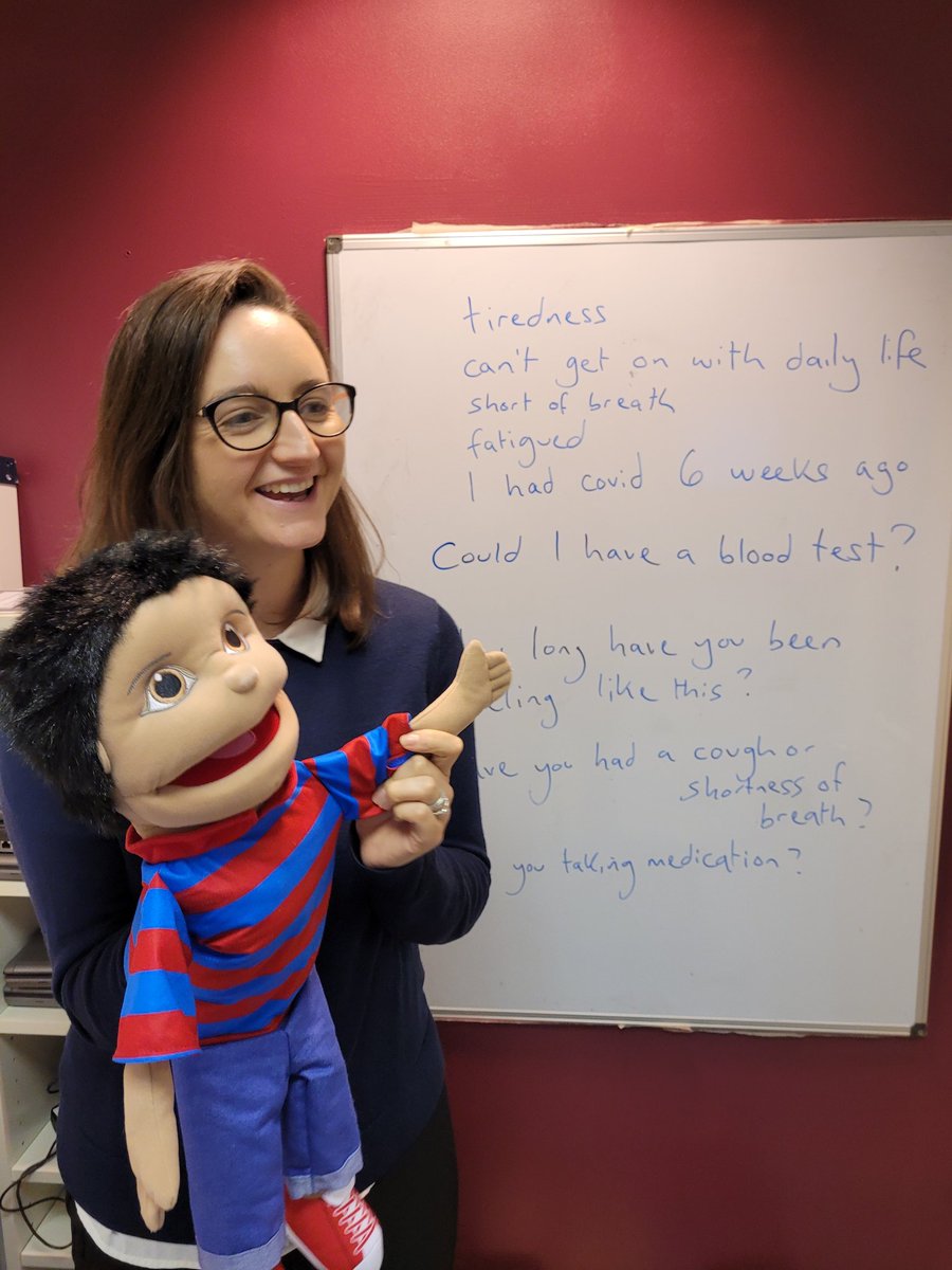 CreativeEnglish's tweet image. A good first day of facilitator training, exploring confidence &amp;amp; understanding to navigate health systems, vaccinations &amp;amp; respiratory health with a lot of joy, connection and laughter #AppliedTheatre #HealthLiteracy