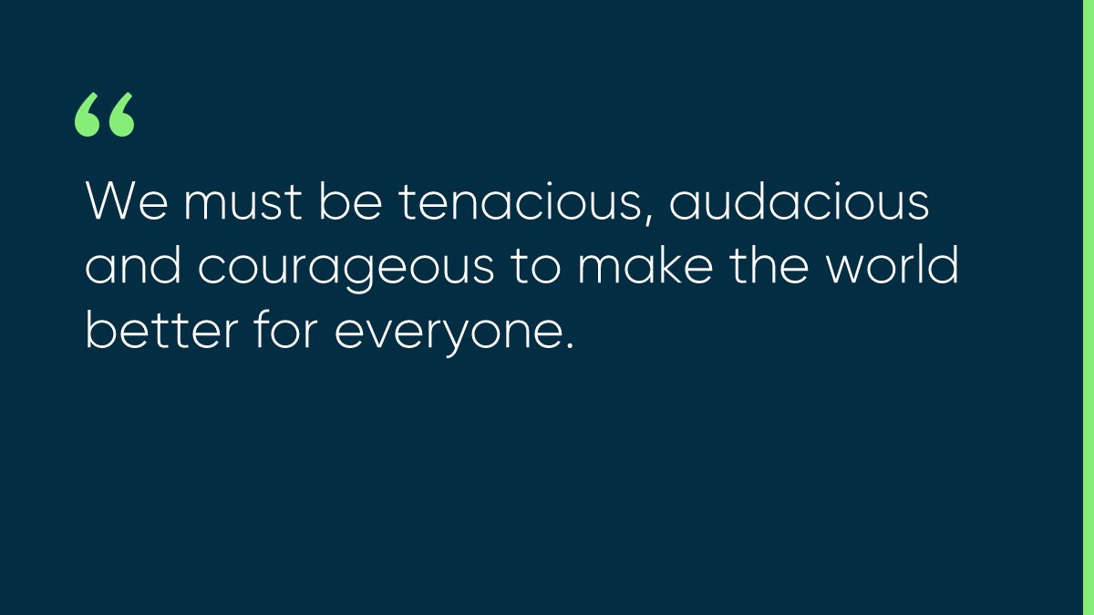 We've reflected & celebrated our wins from 2023... now we'll need tenacity to fuel our perseverance, audacity to spark innovation, & courage to empower us to navigate the unknown. Let’s conquer every challenge & seize every moment in 2024 – you’ve got this!! 💪 #MondayMotivation