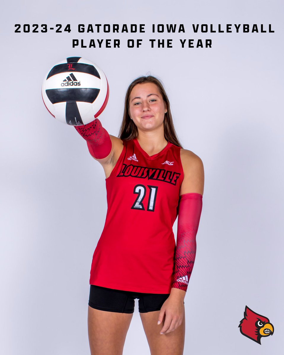 Louisville Volleyball (@louisvillevb) on Twitter photo Our Class of 2024 is just different ๐
On the heels of her All-Star game appearance, <a href="/paytonpetersen_/">Payton Petersen</a> has been named the Gatorade Iowa Volleyball Player of the Year! ๐คฉ
Details: uofl.me/3TPh7qQ
#GoCards Our Class of 2024 is just different ๐
On the heels of her All-Star game appearance, <a href="/paytonpetersen_/">Payton Petersen</a> has been named the Gatorade Iowa Volleyball Player of the Year! ๐คฉ
Details: uofl.me/3TPh7qQ
#GoCards