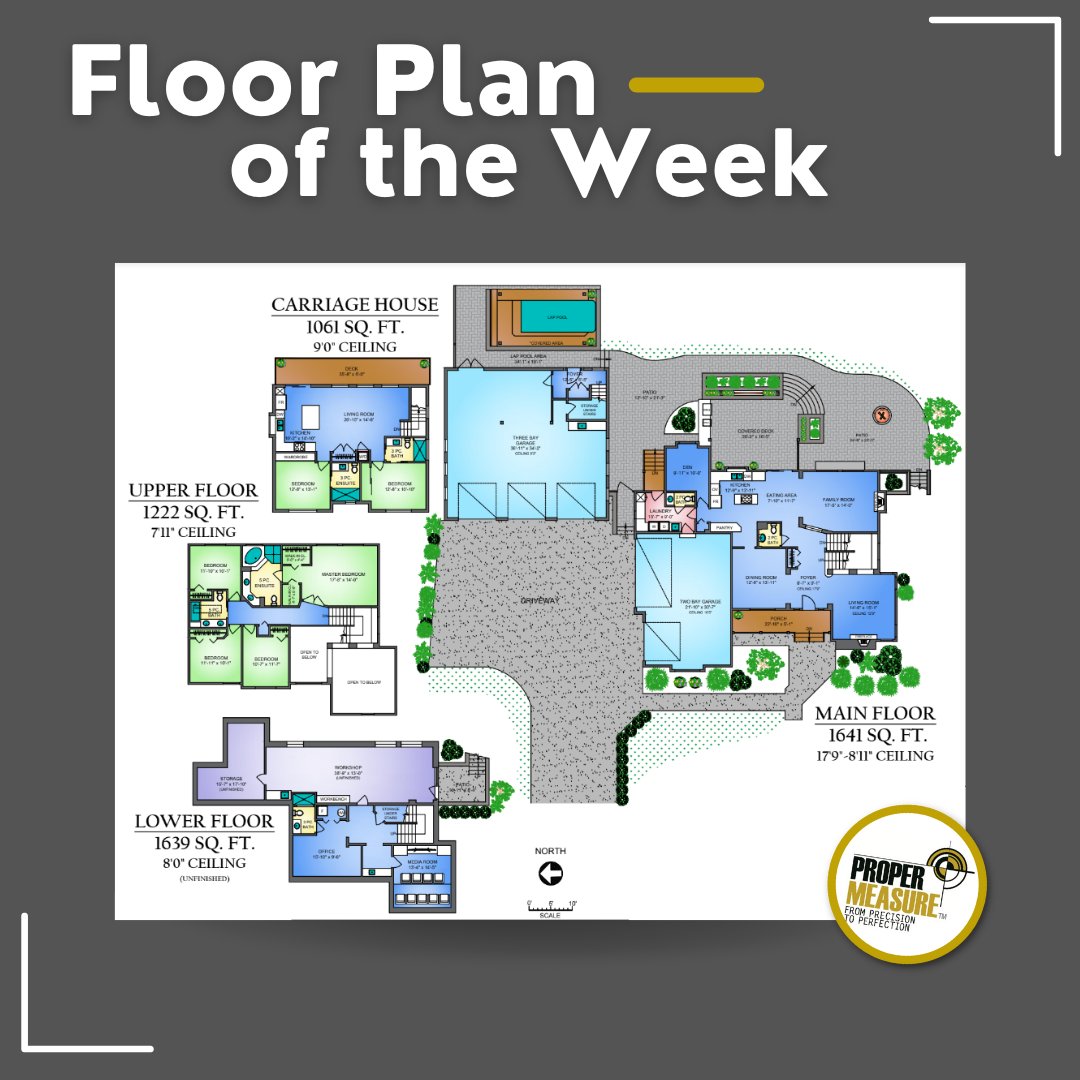 Happy Monday and Happy New Year! Our first Floor Plan of the Week comes from Jeff at Proper Measure - Maple Ridge. Want to learn more about the work that Jeff does? Click here: loom.ly/laksm-8