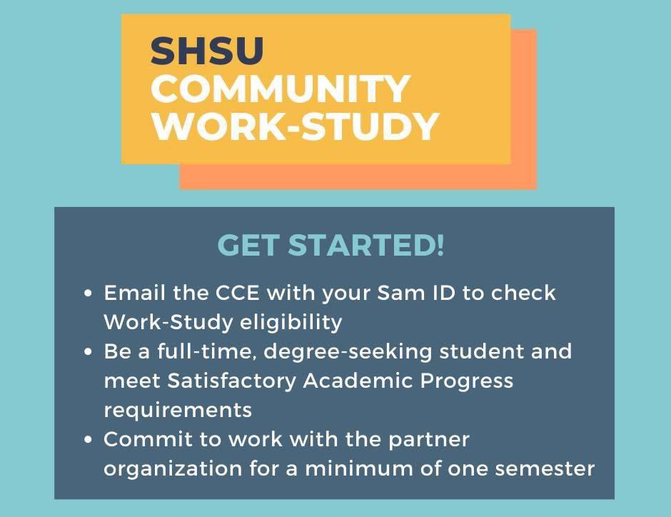 SHSU Center for Community Engagement tweet media