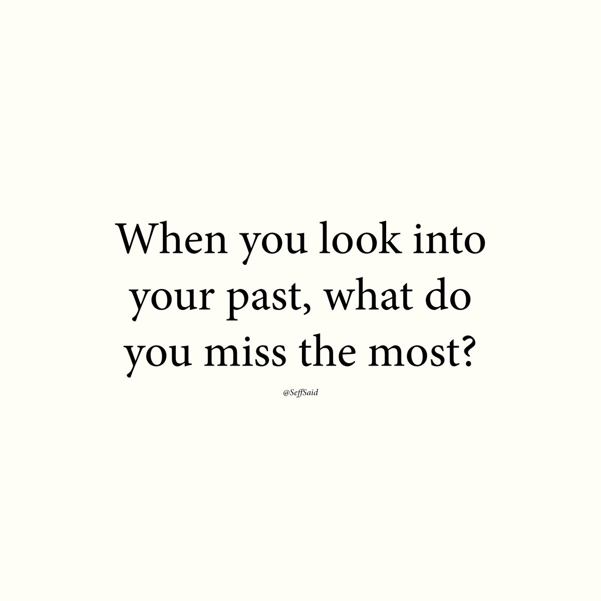SeffSaid's tweet photo. What do you miss https://t.co/jjBfXHnv1r