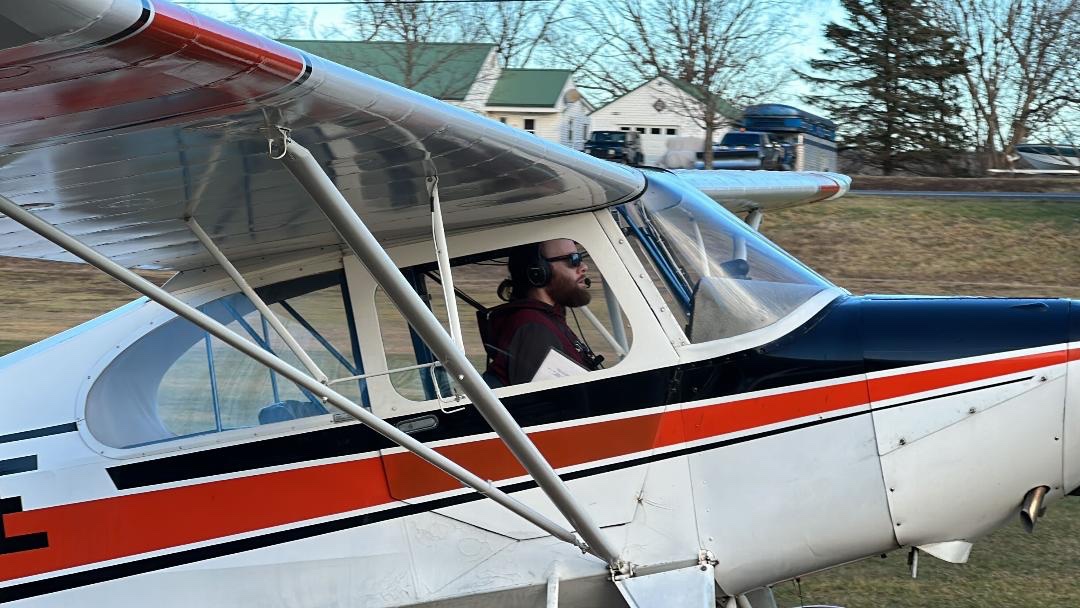 HewisonAviation's tweet photo. Joe finished his Tailwheel endorsement on the first day of 2024. https://t.co/hprJ94wngv