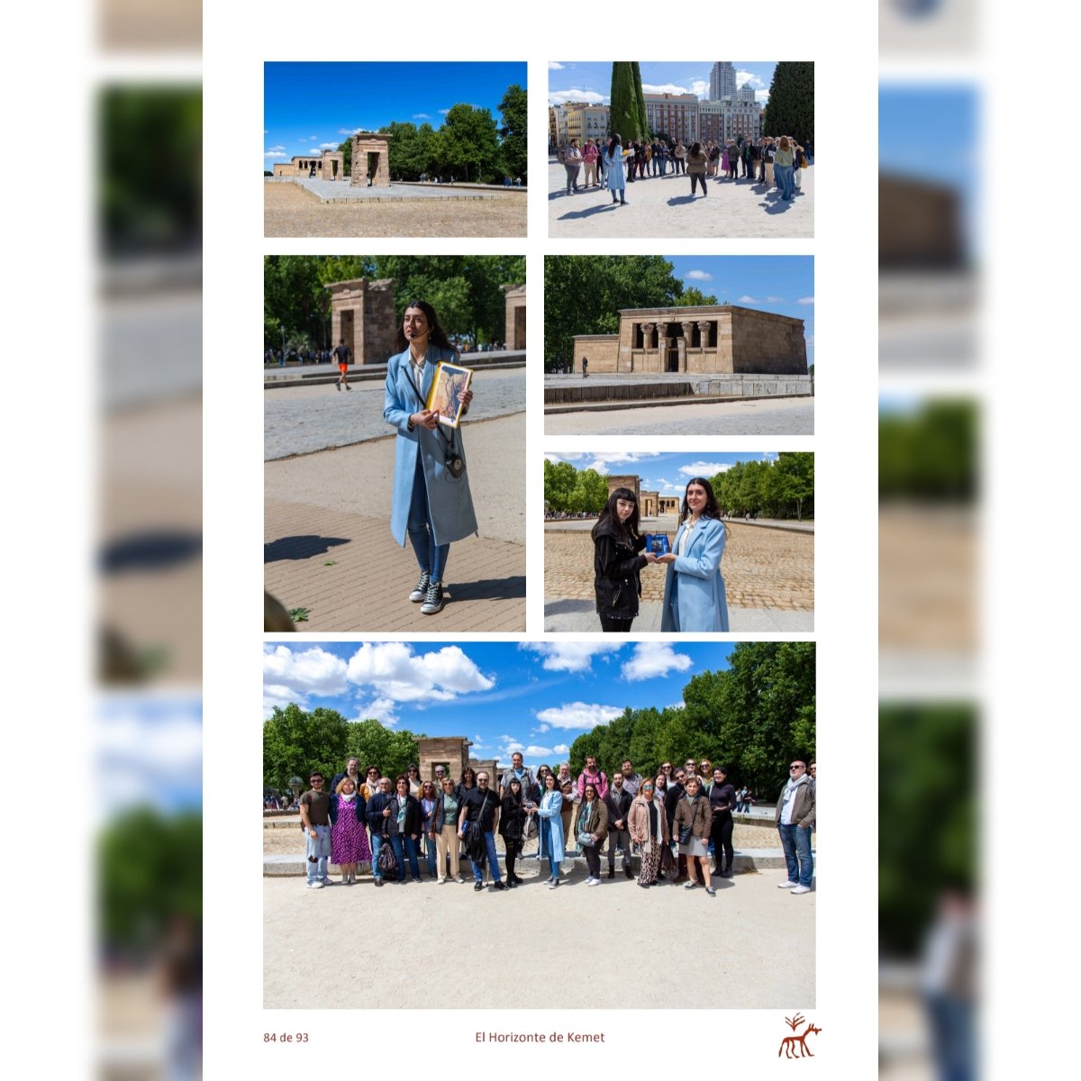fatimaagrap's tweet photo. ¡Ya podéis ver el artículo que he publicado en la revista digital "El horizonte de Kemet" de la Asociación valenciana de Egiptología.
Además, en el apartado dedicado a las actividades realizadas en 2023 veréis una recopilación de la visita al templo de Debod en mayo 💛
#avde https://t.co/9tqcpvu4eQ