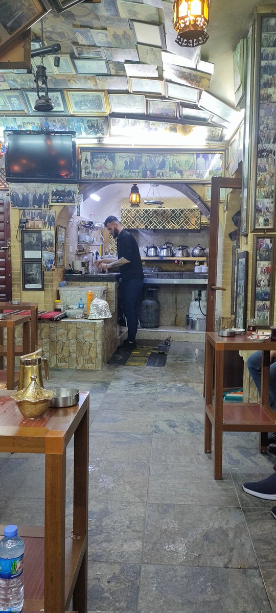 For 15 years we have had a traditional event we eat kebab twice a month at the famous kebab in Erbil (Kebab Yasin), a restaurant that is I00 years old.  Then we have tea in the second oldest tea house in Erbil (Mam Khalil Tea House)