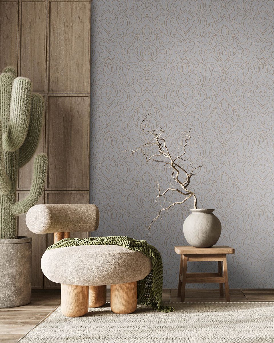 tekturatalk's tweet photo. Stylised and contemporary, Palladio's subtle metallised highlights capture the mood of the era.
#tektura #wallcovering #wallpaper #interiordesign #design #decor #interiorinspo #designinspo #luxuryinteriors #interiorstyling #contemporary #ciuk #designinsider #materiallab https://t.co/vCOZRGM7vS