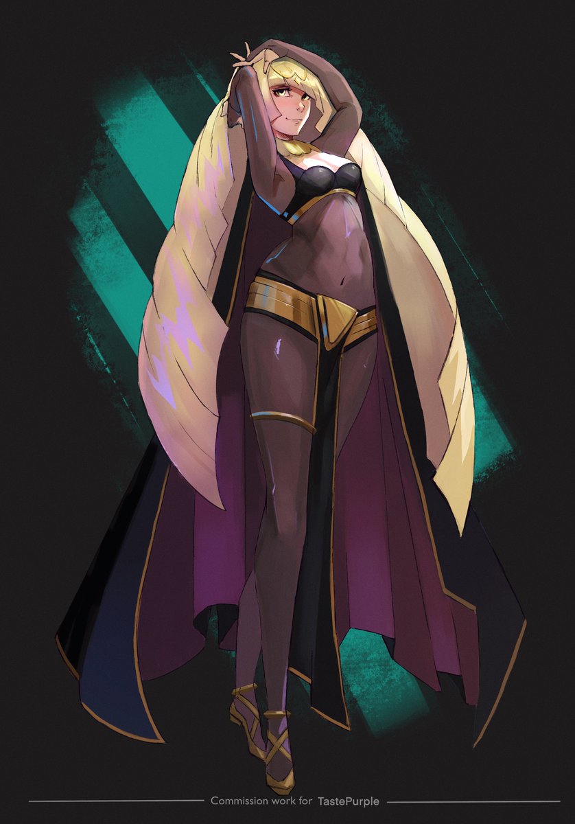 Lusamine from #Pokemon X Tharja outfit

Commission done for <a href="/PurpleKoalaThef/">TastePurple</a> 

Thank you so much for the opportunity.

Turn out really great! Fit so well.

Enjoy!

#FireEmblem #FEHeroes