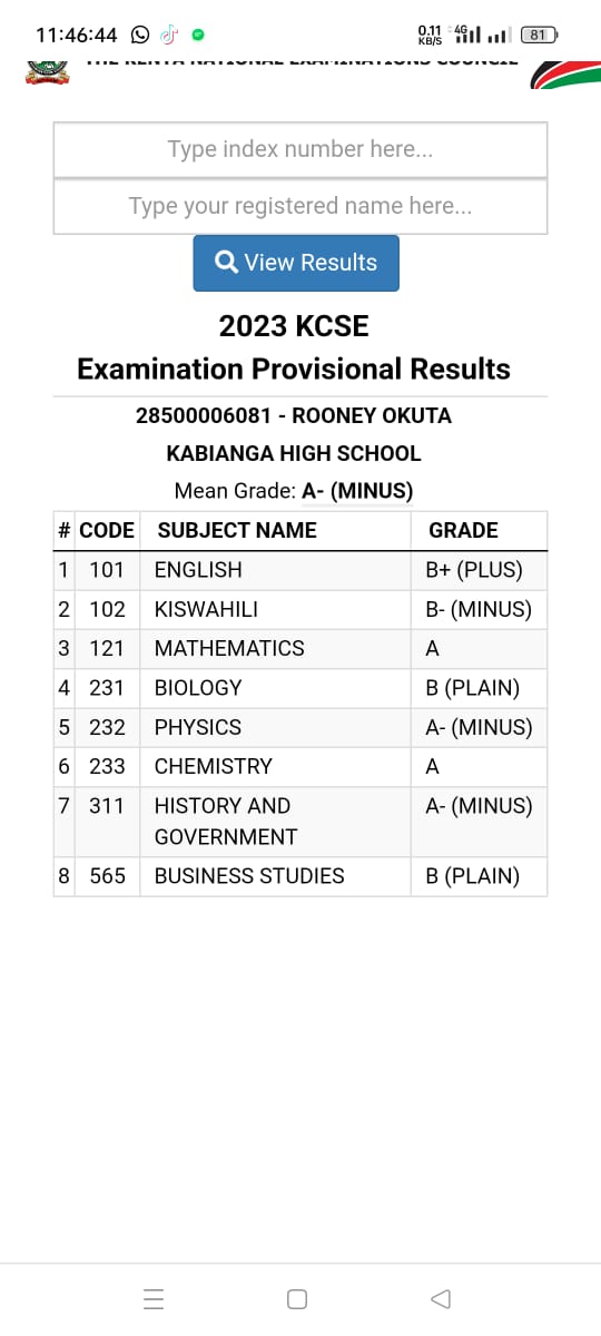 Rabs1989's tweet photo. @KNECKenya what could be the problem? #KCSE2023 https://t.co/2zLgW8TiUT