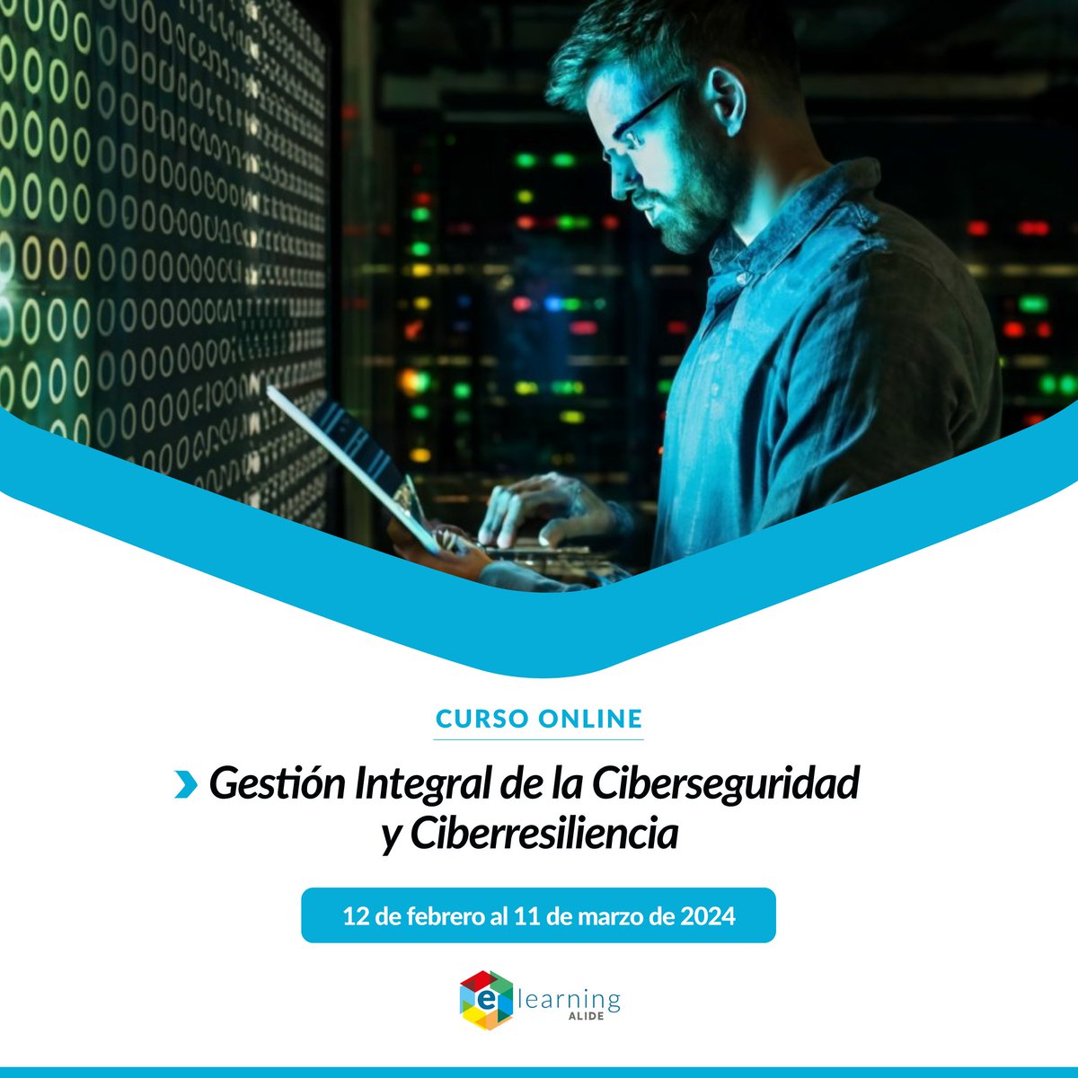 _ALIDE_'s tweet photo. #CapacitaciónALIDE 👩‍💼👨‍💼💻 | Descubre cómo proteger tu empresa de amenazas cibernéticas con nuestro curso Gestión Integral de Ciberseguridad y Ciberresiliencia. 

🔗 Más información: https://t.co/jjtbFW5yLt https://t.co/aBUNynav6M