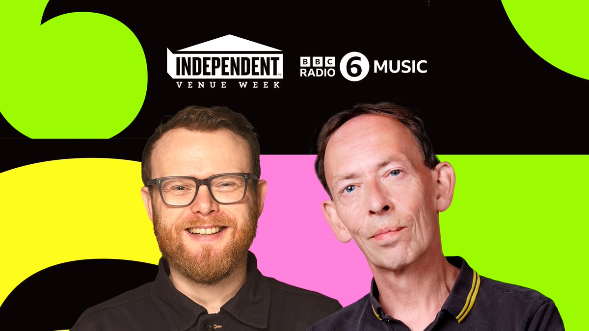 🎧 Independent Venue Week is back!  <a href="/steve_lamacq/">Steve Lamacq</a> &amp; <a href="/huwstephens/">Huw Stephens</a> take their new <a href="/BBC6Music/">BBC Radio 6 Music</a> shows on the road from 29 Jan - 2 Feb...

✨ Ash - Belfast
✨ 86TVs - Edinburgh
✨ NewDad - York
✨ English Teacher - Hull
✨ Antony Szmierek - Wrexham

More info➡️ bbc.co.uk/mediacentre/20…