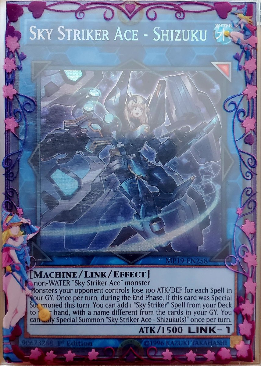 Continuamos con los artes de las #SkyStriker ahora #Shizuku 🤩😍 #yugiohtcg #yugioh #TCG #Konami