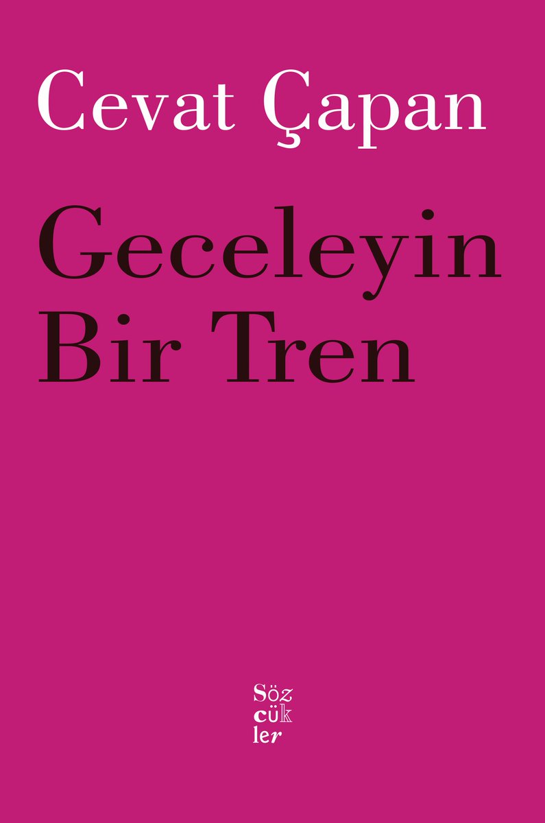 Günümüz şiirinin önde gelen ustalarından Cevat Çapan’ın 2022-2023 yıllarında yazdığı şiirlerinden oluşan "Geceleyin Bir Tren" çıktı!