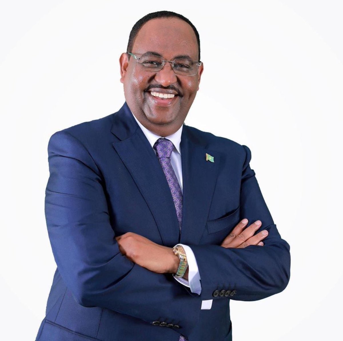 abdale77's tweet photo. Congratulations to H.E. Siad Abdullahi Deni @HESaidADeni on his successful re-election as President of #Puntland. https://t.co/wZV4OWuTdx