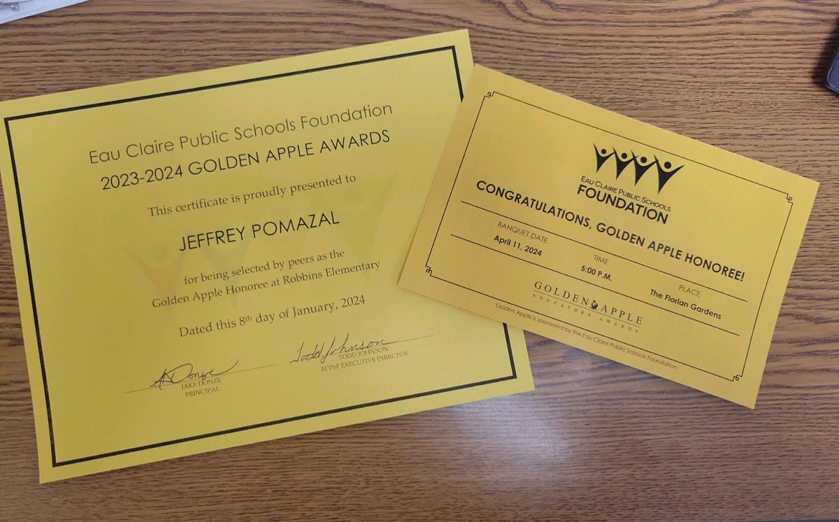 jeffpomazal's tweet photo. So this happened today at school!
🍎 https://t.co/sso4qZQp6r
