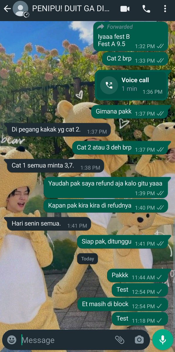 CW // CALO PENIPU SCAM TIKET KONSER GDA 2024 A THREAD AHAHAHAH
PELAJARAN BUAT GUE DAN KITA SEMUA🙂

FROM THIS                                    TO THIS