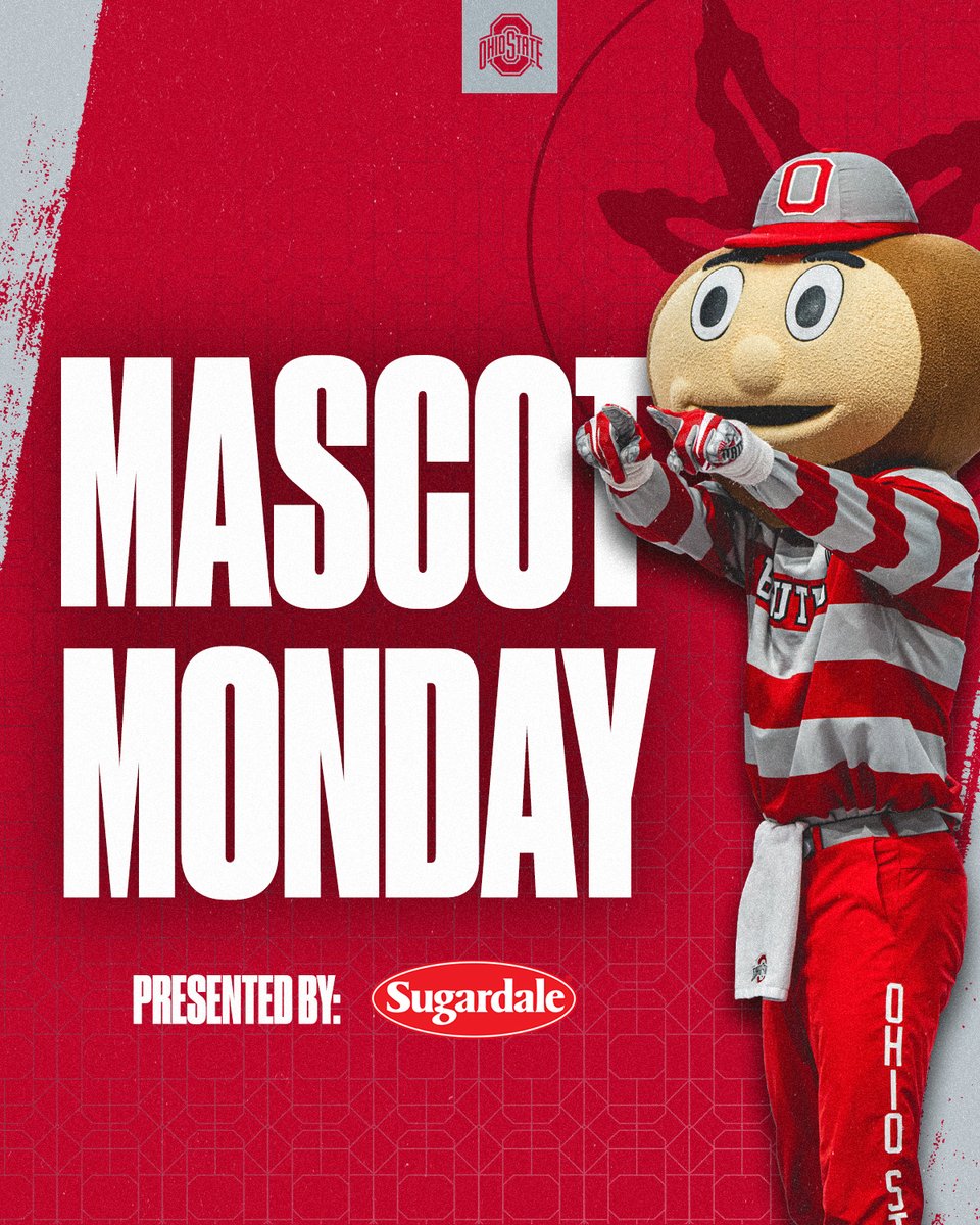 🚨 Mascot Monday coming soon 🚨 👀 Keep a lookout for a chance to an @OhioStateHoops mini basketball 🏀 #GoBucks | @SugardaleFoods