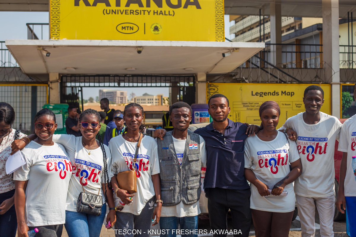 tescon_knust's tweet photo. TESCON-KNUST FRESHERS’ AKWAABA

TESCON- KNUST refreshed over 5000 people from all the traditional halls by distributing a generous supply of soft drinks and water to parents and freshmen. https://t.co/LOY6RC4f3X