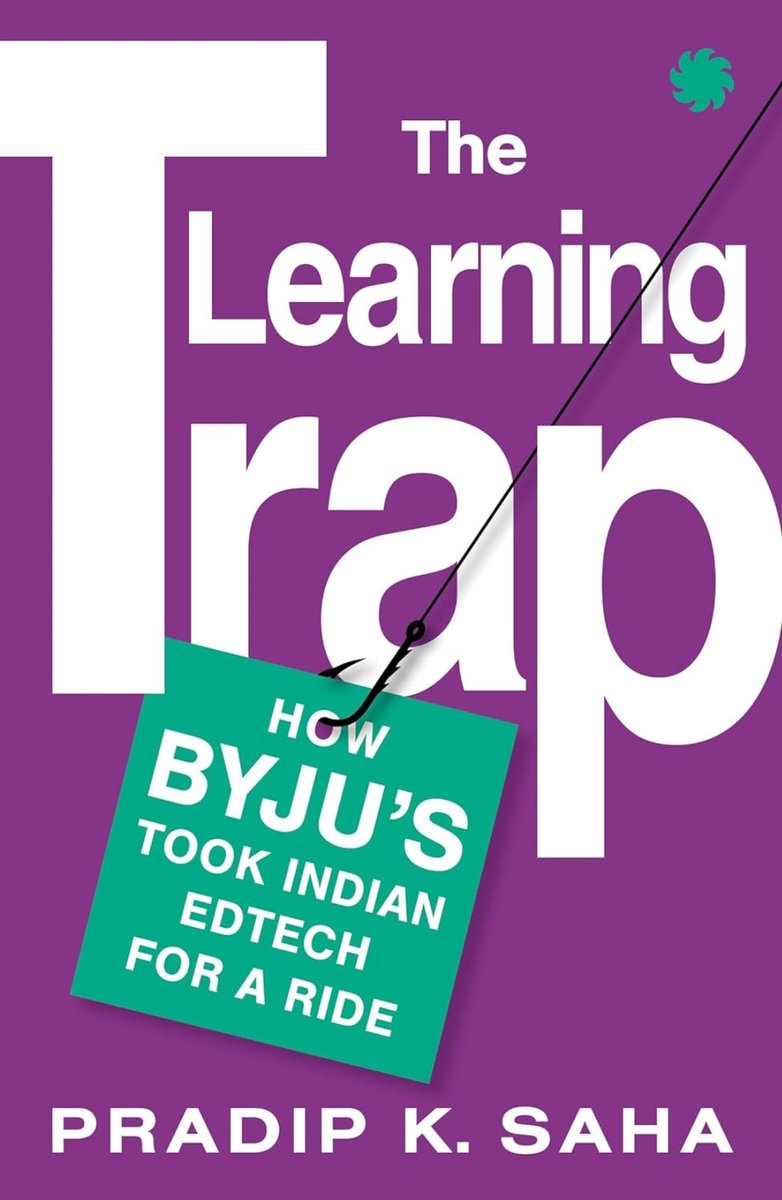 isenditbacc's tweet photo. Just finished reading this. Good read, gives you a ringside view of the Indian edtech space from Byju's origins all the way up to the eventual blowout. Well done @sahaprd !
I read it on Kindle. Now buying a physical copy. Don't want to lose this because of some court order 😉 https://t.co/x6bm0TdvKu