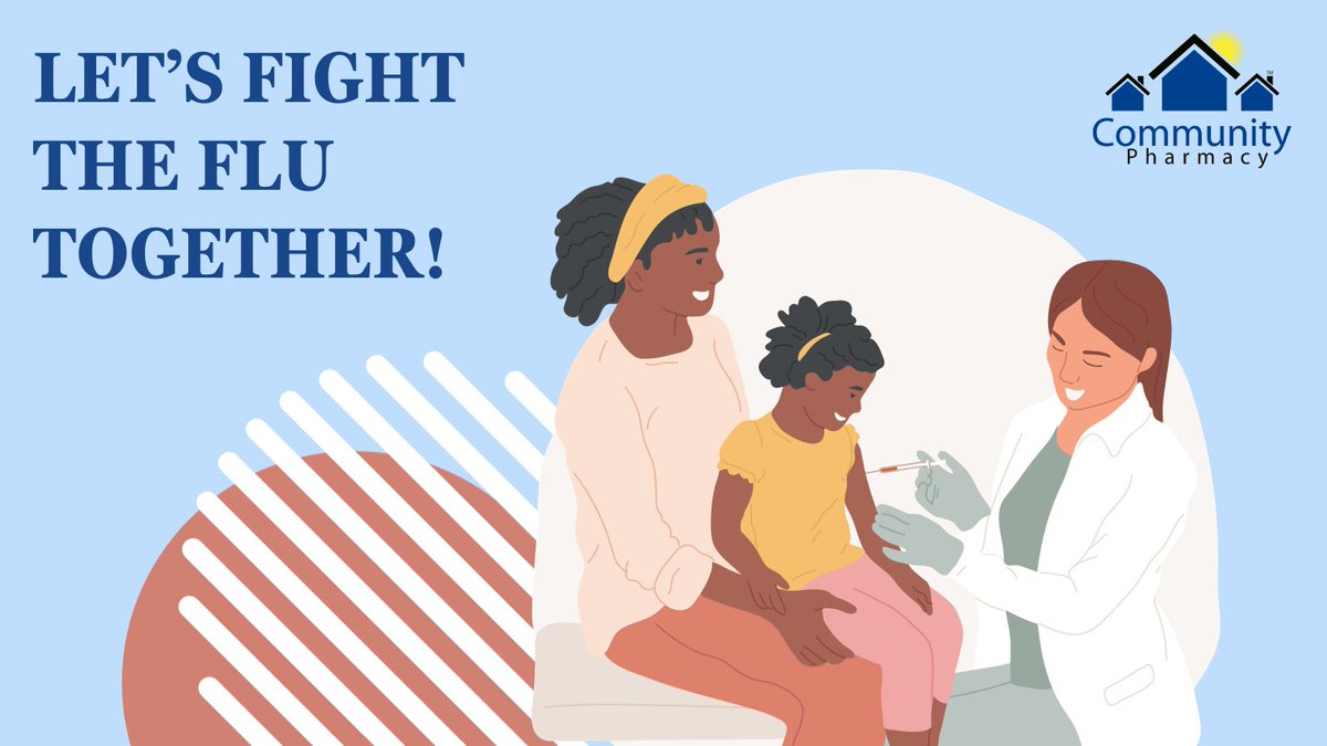 CommunityPharma's tweet photo. Fight the flu together! Join us at Community Pharmacy for your flu vaccine. A simple visit today ensures a healthier tomorrow for you and everyone around you! https://t.co/XWedo2pSQb