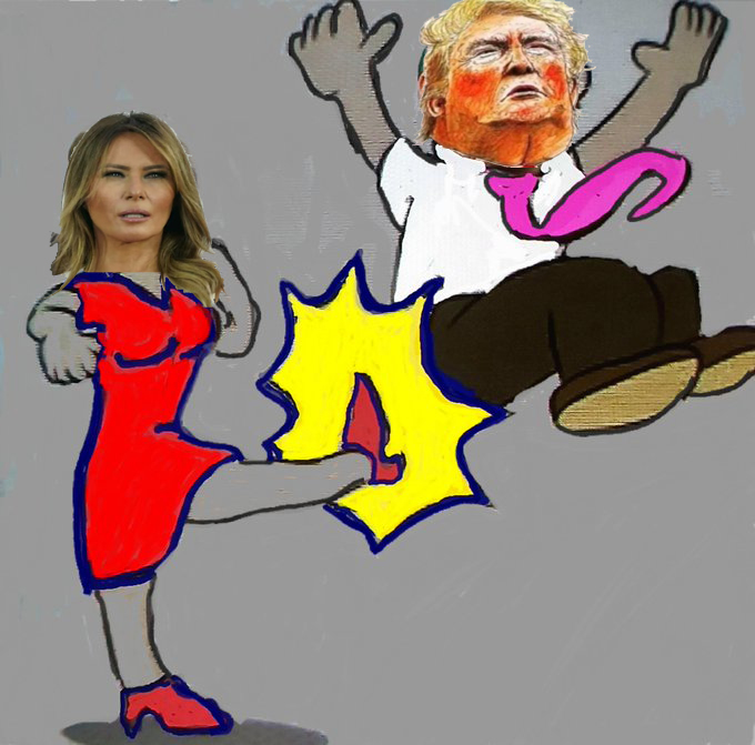 InMyOpinion_1st's tweet photo. Trump REFUSES TO SIGN Loyalty Oath to Constitution
#trumpsmells #missingmelania @MeidasTouch 
"tiny" lying lame duck
Why can such a complete idiot speak publicly❓
in a democratic country❓
without being arrested❓
great harm for‼️
US‼️
World‼️
Democracy‼️
https://t.co/8cAriUk6lC https://t.co/w7LRAcivOD