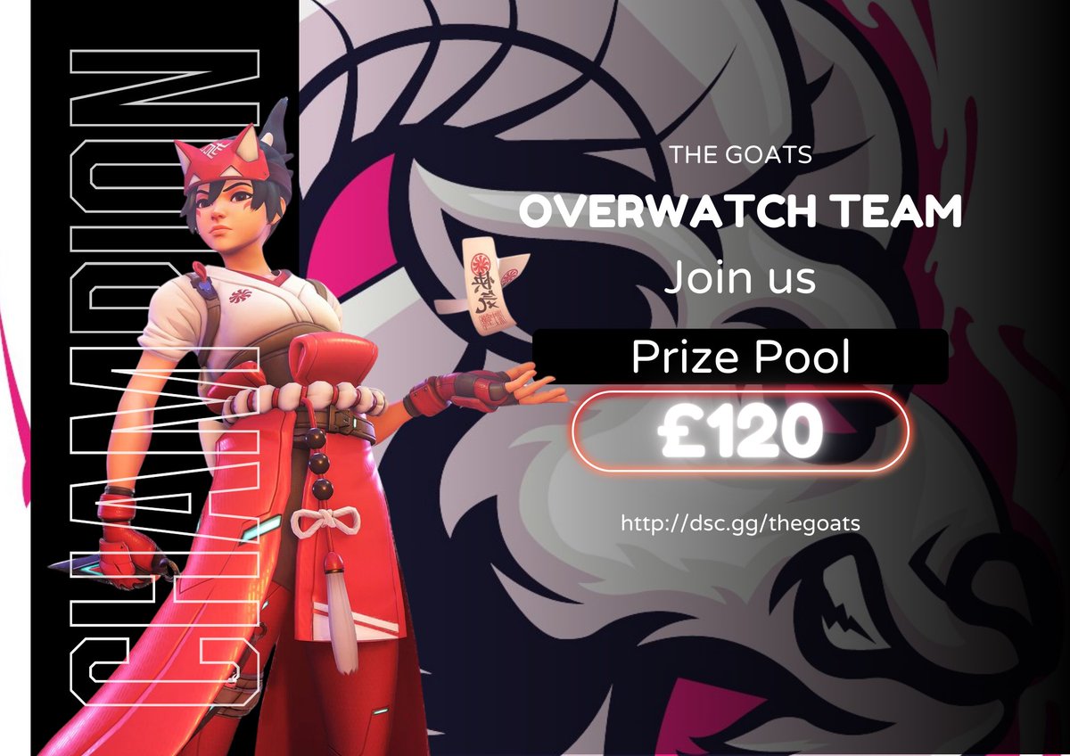 GoatsGG_'s tweet photo. We’re getting the Band back together.. who’s joining us!! 

Share &amp; RT 💭 
Let’s go Goats 🩷

#goatsgg #overwatch #esports @WelshLeagues @EsportsWales https://t.co/opnE1YU3gP