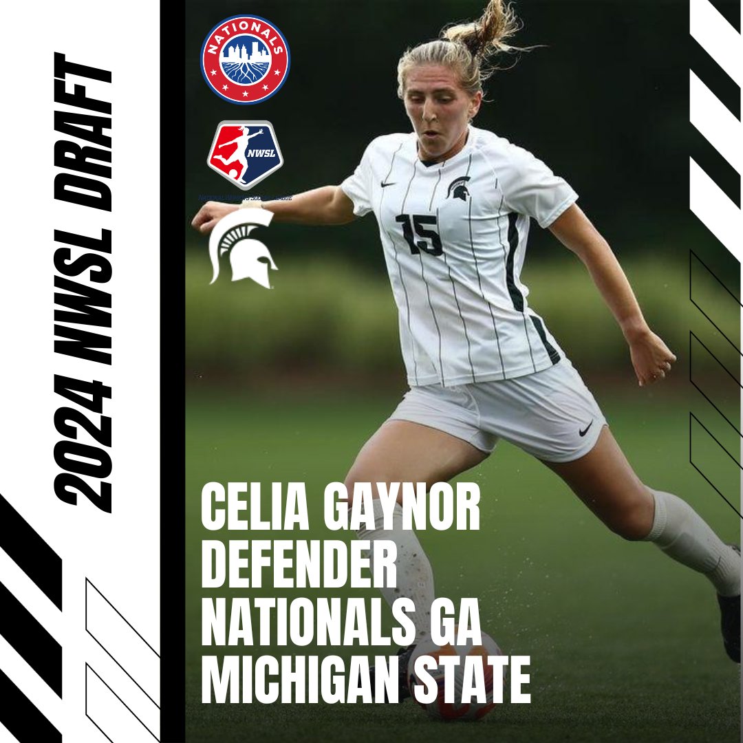NationalsGA's tweet photo. The @NWSL draft takes place later this week, with the country's best players eligible to be selected.

We are excited to see Celia Gaynor (@MSU_wsoccer) & Paige Webber (@IndianaWSOC) on the board!

Based on college analyst Chris Henderson's preview, Paige is ranked as the #1 statistical center forward of eligible players and Celia is ranked the #11 center back out of the eligible players.

#NWSL #NWSLDraft #Nationals2Pro #TheNationalsWay #TheBallerFactory #MichigansBestPlayHere
@imyouthsoccer @imcollegesoccer