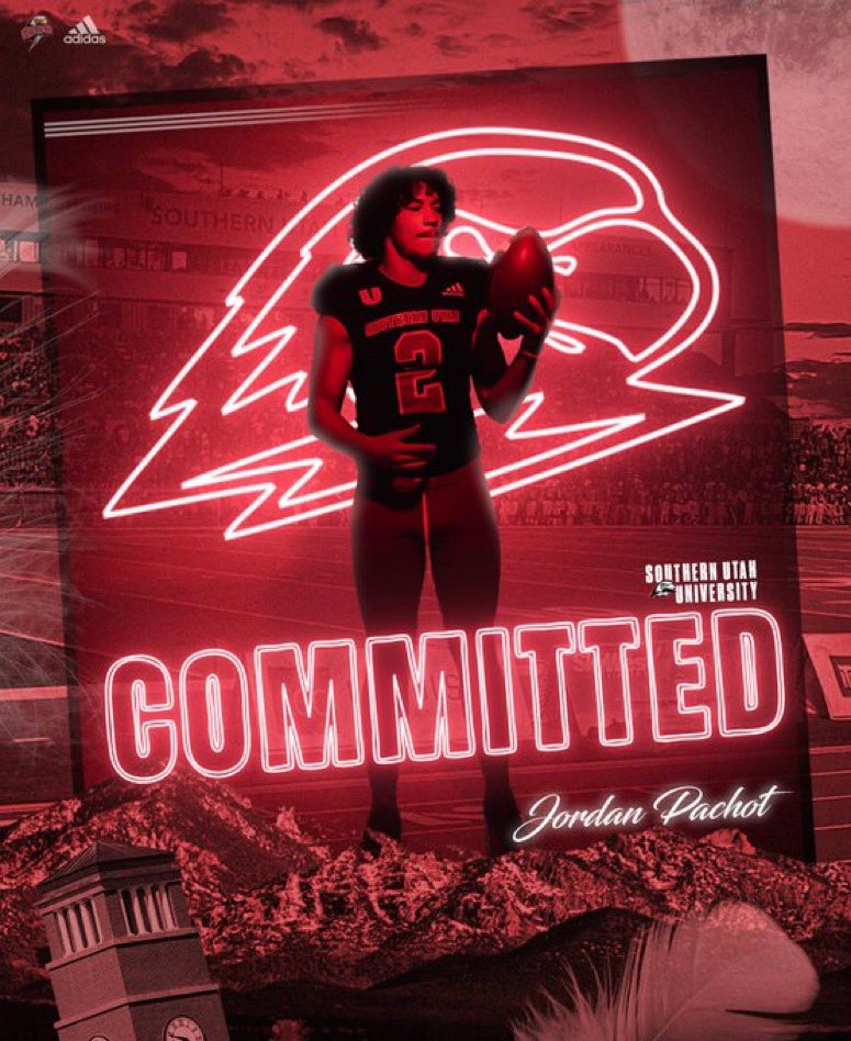 Blessed and Ready to work ! Let’s do it !! 100% Committed to Southern Utah University ‼️#FocusFightFinish ‼️ @delanefitz @CoachBRobbins @SUUFB_