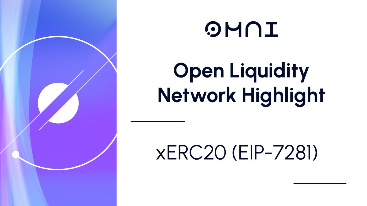 Nomina's tweet photo. The Open Liquidity Network is about fundamentally upgrading all of Ethereum's tokens, apps and protocols to benefit from the proliferation of rollups.

Token issuers need a safe, neutral standard that empowers them to achieve this.

xERC20 (EIP-7281) is the way 🧵👇 https://t.co/E3J9sP9hlm