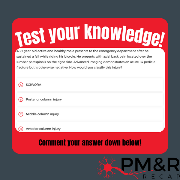 PM&R Recap tweet media