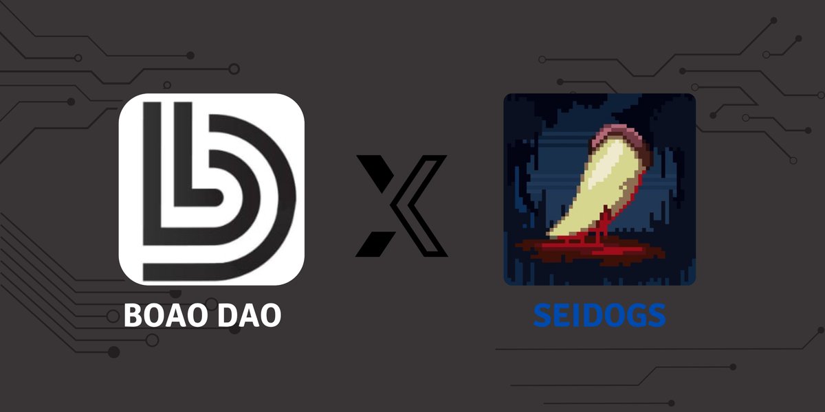 b4ochan's tweet photo. ✨@Seidogsnft X @BOAO_DAO

Literally best pixel art on #Sei
Supply : 6666
OGs will be freemint,Public price still not disclose

👉To celebrate our partnership we're gonna choose 10 Winners to win 10 freemint #Whitelist spots of #Seidogsnft !

How to participate : 
1. Follow @seidogsnft & @BOAO_DAO
2. Like , RT , tag 3 frens

24hrs⏳

Join https://t.co/GSIduBL4KV for more chance to win Wl spots.

$sei #nft #nfts #GA #Giveaway